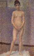 Georges Seurat Standing Female Nude USA oil painting artist